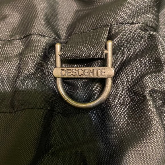 Vintage Descente Ski Jacket Coat Mens Size Large Teil Black Purple & Orange - Picture 4 of 11